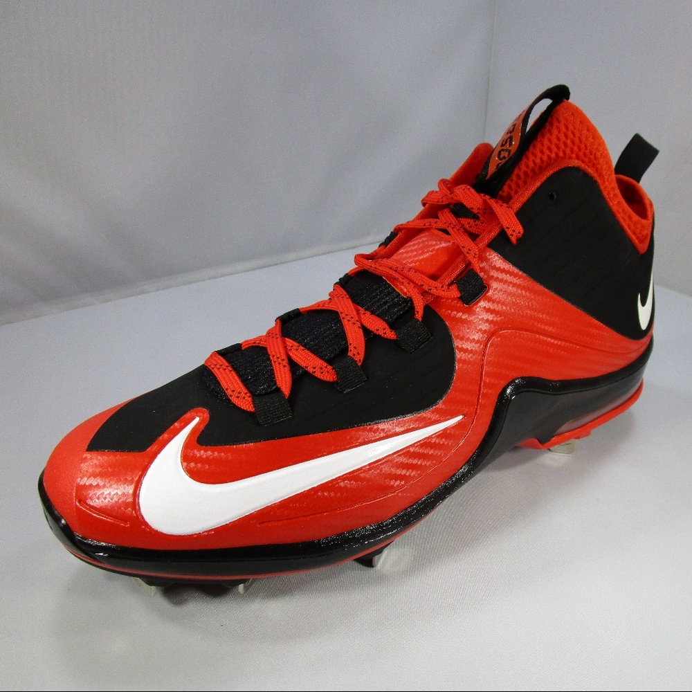 Nike Mens Baseball Cleats Air Max MVP Elite Blk/Or